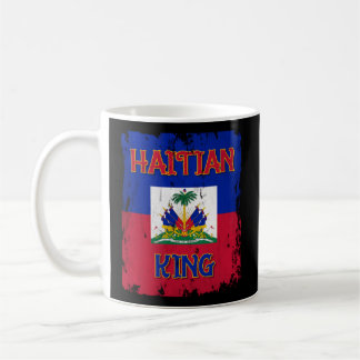Haitianischer König Haitianer Flaggenmütze von Arm Kaffeetasse