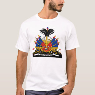 Haitianischer Wappen - T - Shirt