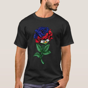 Haitianisches Flagge T-Shirt