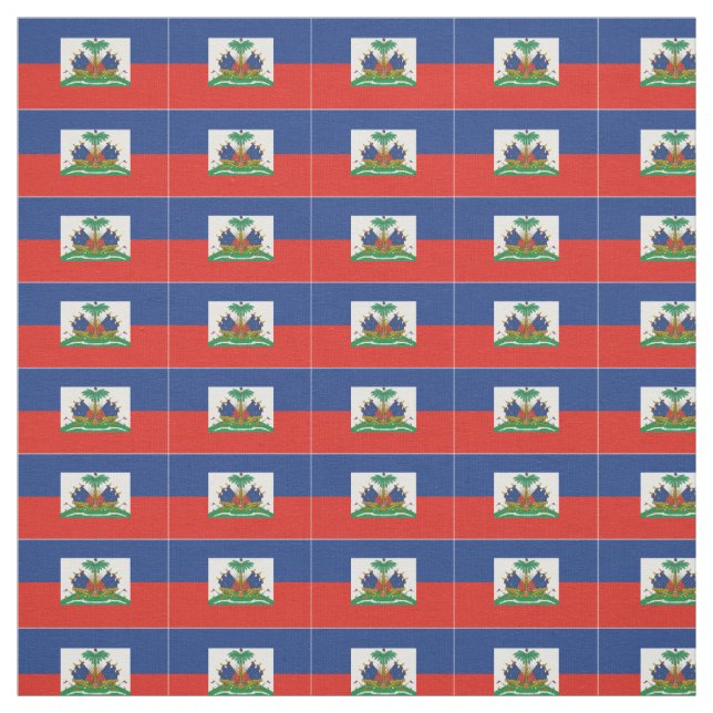 Haitianisches Flaggen-Gewebe Stoff (Muster)