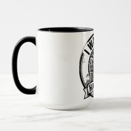 Haitianisches Nationalemblem Vintage-Design Retro Tasse