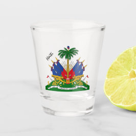 Haitianisches Wappen, Flagge/Party Schnapsglas
