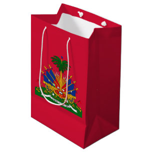 Haitianisches Wappen Mittlere Geschenktüte