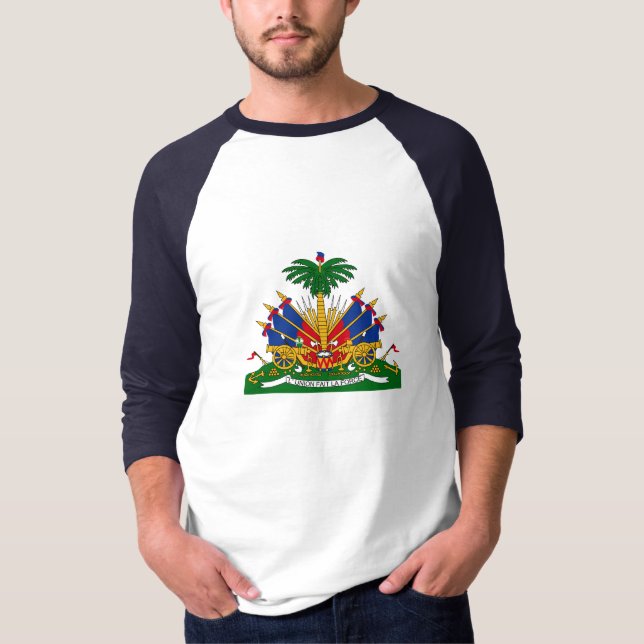 Haitianisches Wappen T-Shirt (Vorderseite)