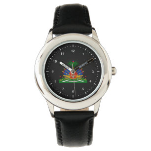 Haitianisches Wappen Uhr