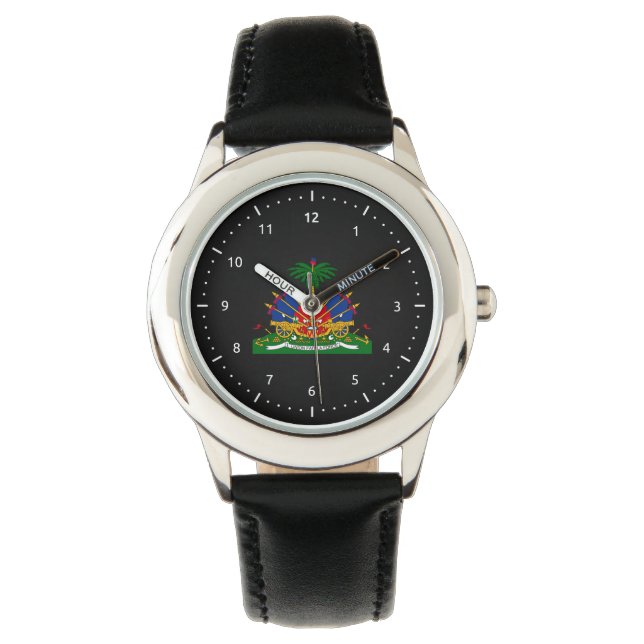 Haitianisches Wappen Uhr (Vorderseite)