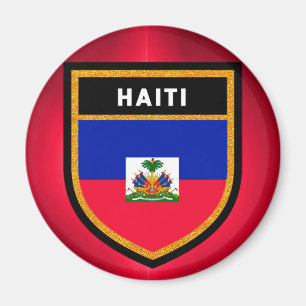 Haitis-Flagge Magnet