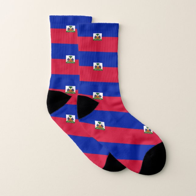 Haitis-Flagge Socken (Paar)