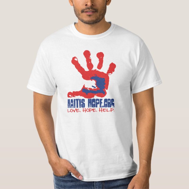Haitis Hoffnung T-Shirt (Vorderseite)