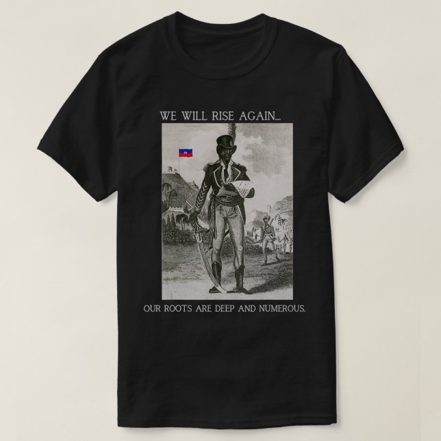 Haitis Vintages Geburtsjahr  T-Shirt (Design vorne)