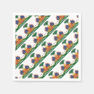 Haitis Wappen Serviette