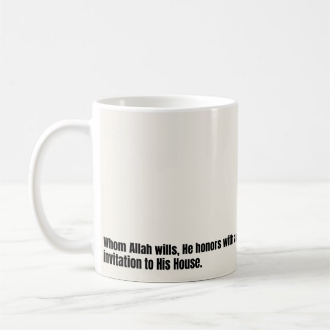 Hajj Mubarak Kaffeetasse (Links)