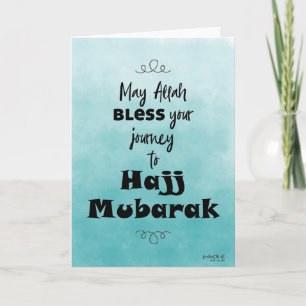 Hajj Mubarak Karte
