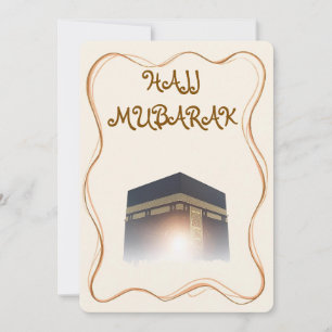 Hajj Mubarak Karte Umra Grußkarte