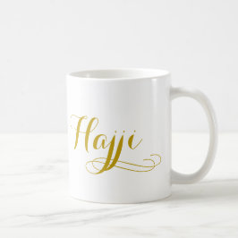 Hajj-Tasse für Männer mit dem Wort "Hajji " Kaffeetasse
