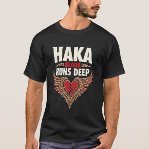Haka-Tanz Maori-Krieger-Ritual Neuseeland-Kultur T-Shirt