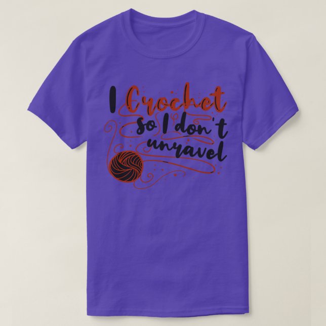 Häkchen 5 T-Shirt (Design vorne)