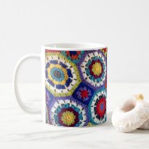Häkelarbeit-Klassiker-Tasse