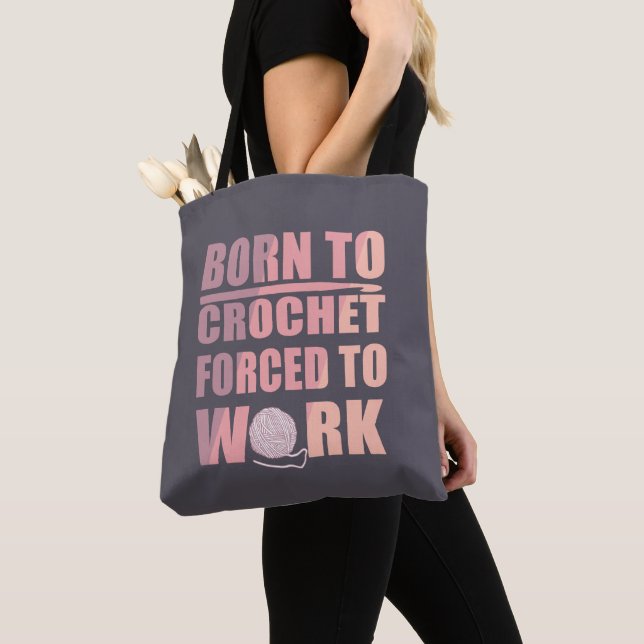 Häkelgeschenk lustiges Häkelangebot Tasche (Von Nahem)