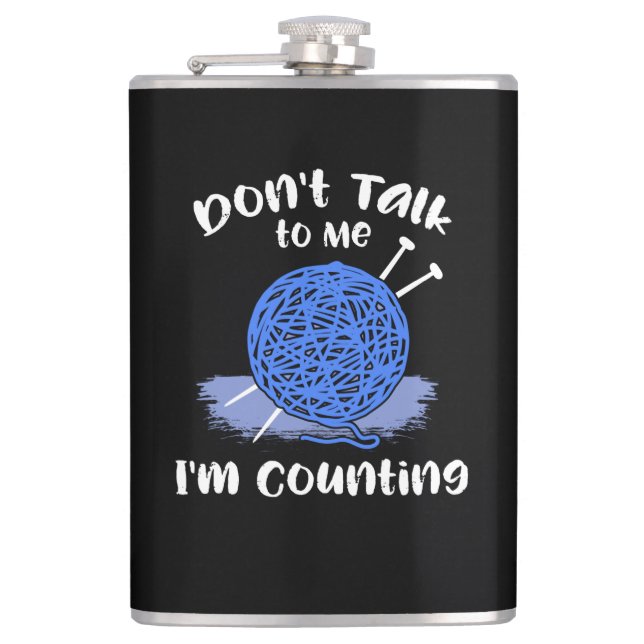 Häkeln Flachmann (Vorderseite)