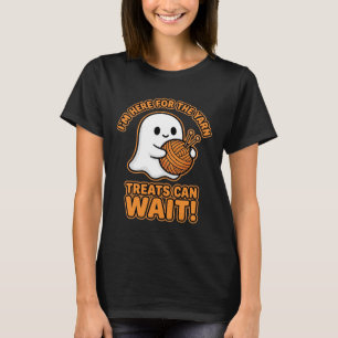 Häkeln Geister Garn Halloween Design T-Shirt
