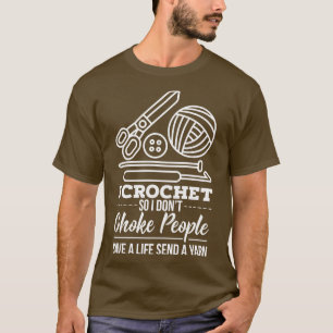 Häkeln Geschenk für Häkler T-Shirt