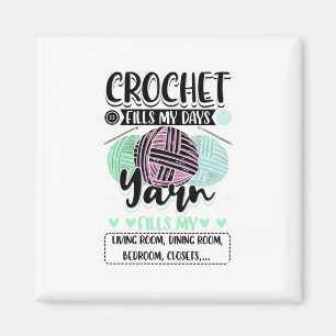 Häkeln - Häkeltische Tage Magnet