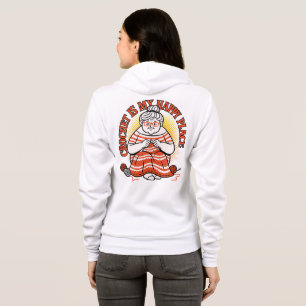 Häkeln Ist Mein Glücklicher Ort – Fröhliche Oma Hoodie