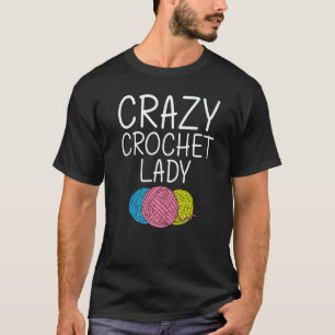 Häkeln Quilting Nähen Frauen Mädchen 2 T-Shirt