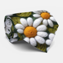 Häkeln Weiße Gänseblümchen Frühlingswildblumen