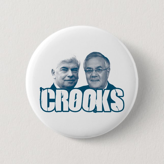 HAKEN: Chris Dodd und Barney-Frank Button (Vorderseite)