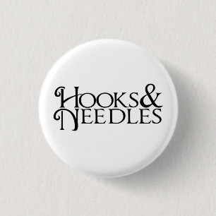 Haken u. Nadel-Fan-Knopf Button