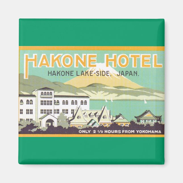 Hakone Hotel Japan Magnet (Vorne)