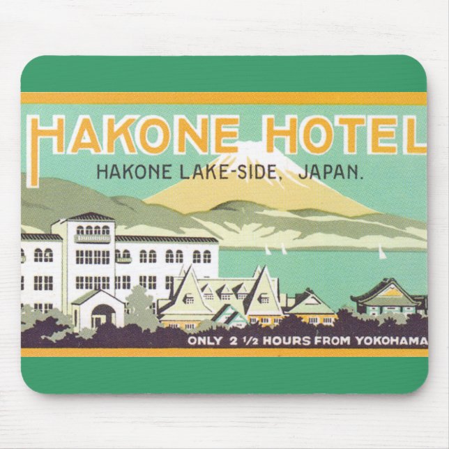 Hakone Hotel Japan Mousepad (Vorne)
