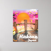 Hakone japan blüht Poster.
