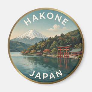 Hakone Japan Lake Ashi Reise Magnet