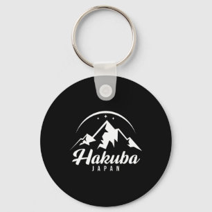 Hakuba Japan Ski Resort Skifahren Snowboarden Schlüsselanhänger