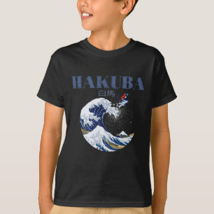 HAKUBA Ski, Vintage japanische Kunst T-Shirt