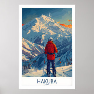 Hakuba Wall Art Print Japan 1 Poster