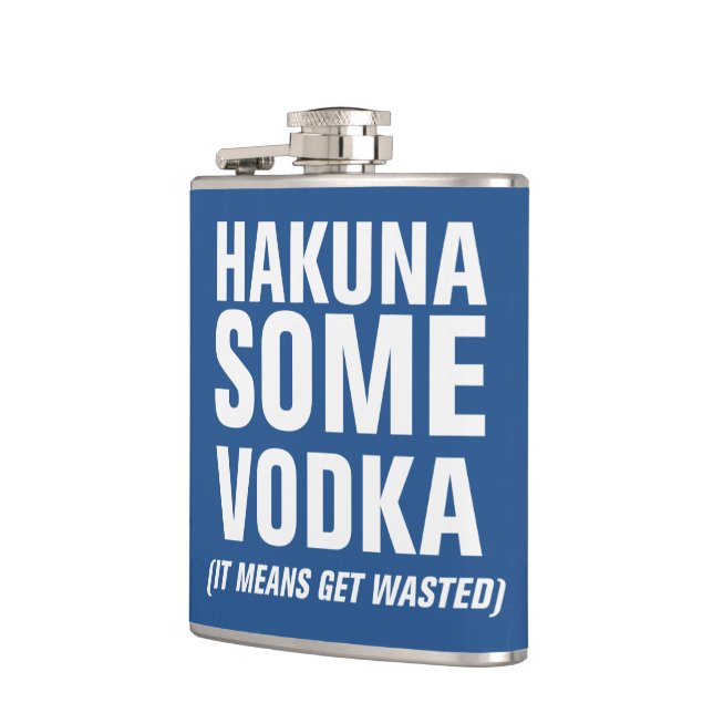 Hakuna etwas Wodka Flachmann (Links)