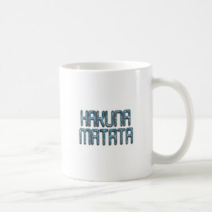 Hakuna Matata 3D Art Print Kaffeetasse