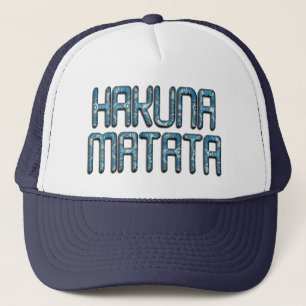 Hakuna Matata 3D Art Print Truckerkappe