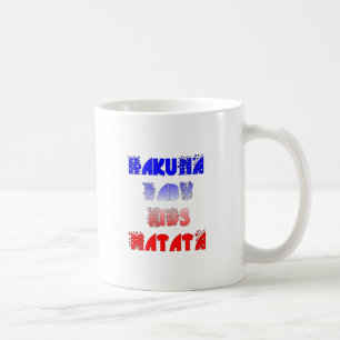 Hakuna Matata Baby & Kids: Französisches Farbdesig Kaffeetasse