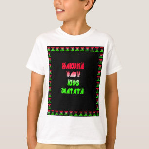 Hakuna Matata Baby Kids Geschenke erstaunliche F T-Shirt