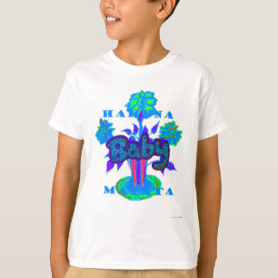 Hakuna Matata Baby Kids: Lebendige Kunst, Blumen & T-Shirt