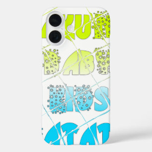 Hakuna Matata Baby Kinder Happy Colors Art Print D iPhone 16 Hülle
