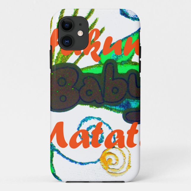 Hakuna Matata Baby.png Case-Mate iPhone Hülle (Rückseite)