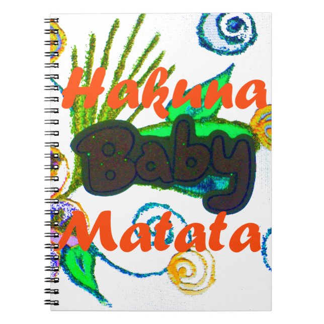 Hakuna Matata Baby.png Notizblock (Vorderseite)
