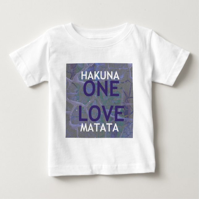 HAKUNA MATATA BABY T-SHIRT (Vorderseite)