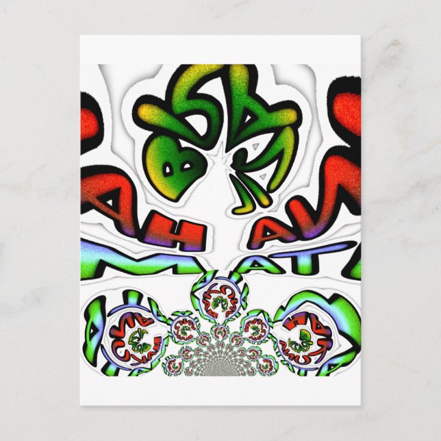 Hakuna Matata Brasilien Geschenk Postkarte (Vorderseite)